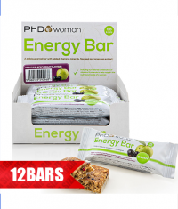 PhD Woman Energy Bar /12x28g./